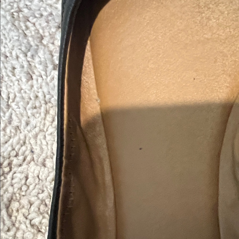 Lucky Brand Black Leather Flats - Picture 2 of 8